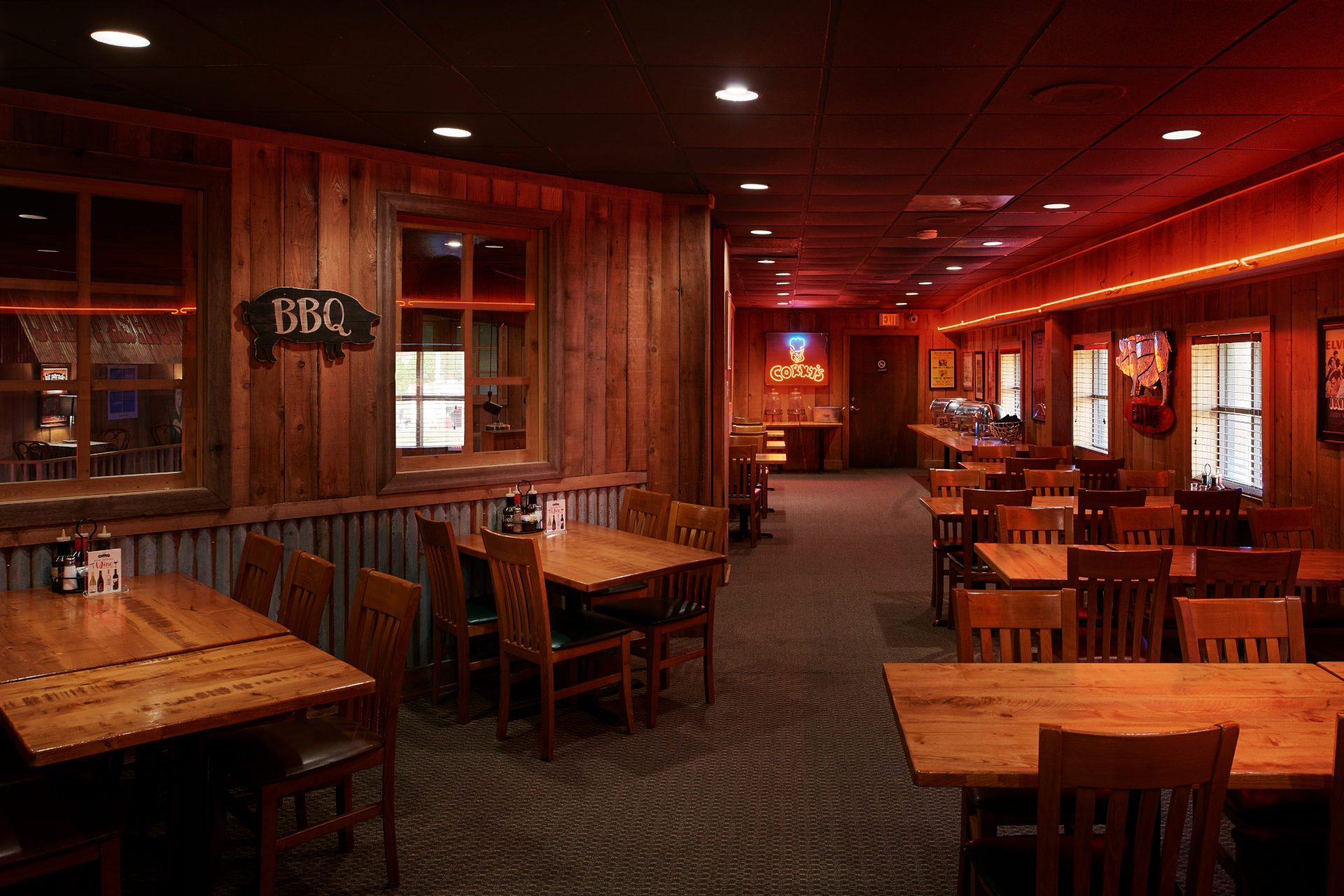 Party Room Menu Corky's BBQ