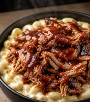 Picture of Chicken BBQ Mac and Cheese Bowls